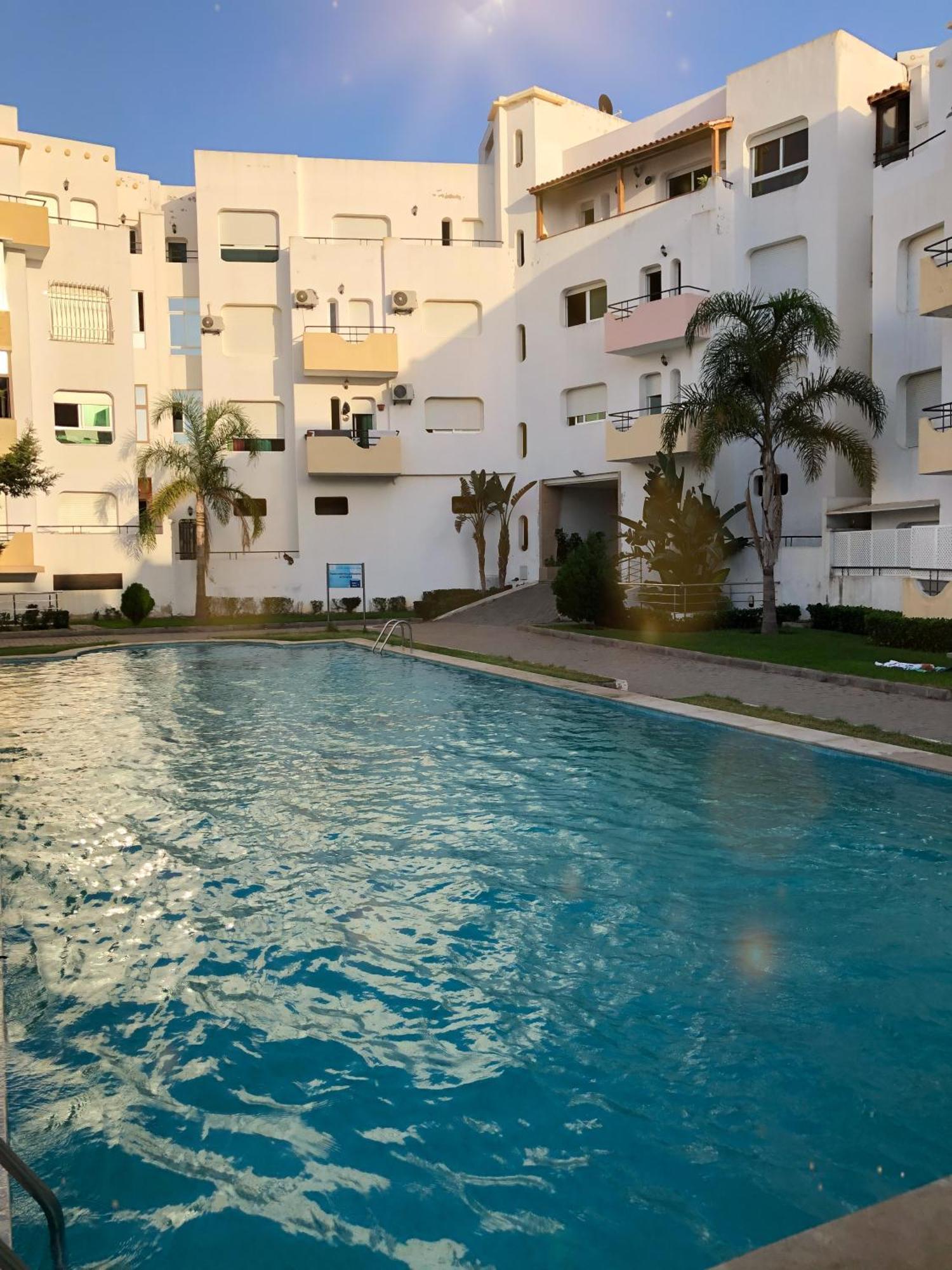 Nouveau, Residence Cap Spartel Avec Une Vue Sur Mer Tanger Exterior foto