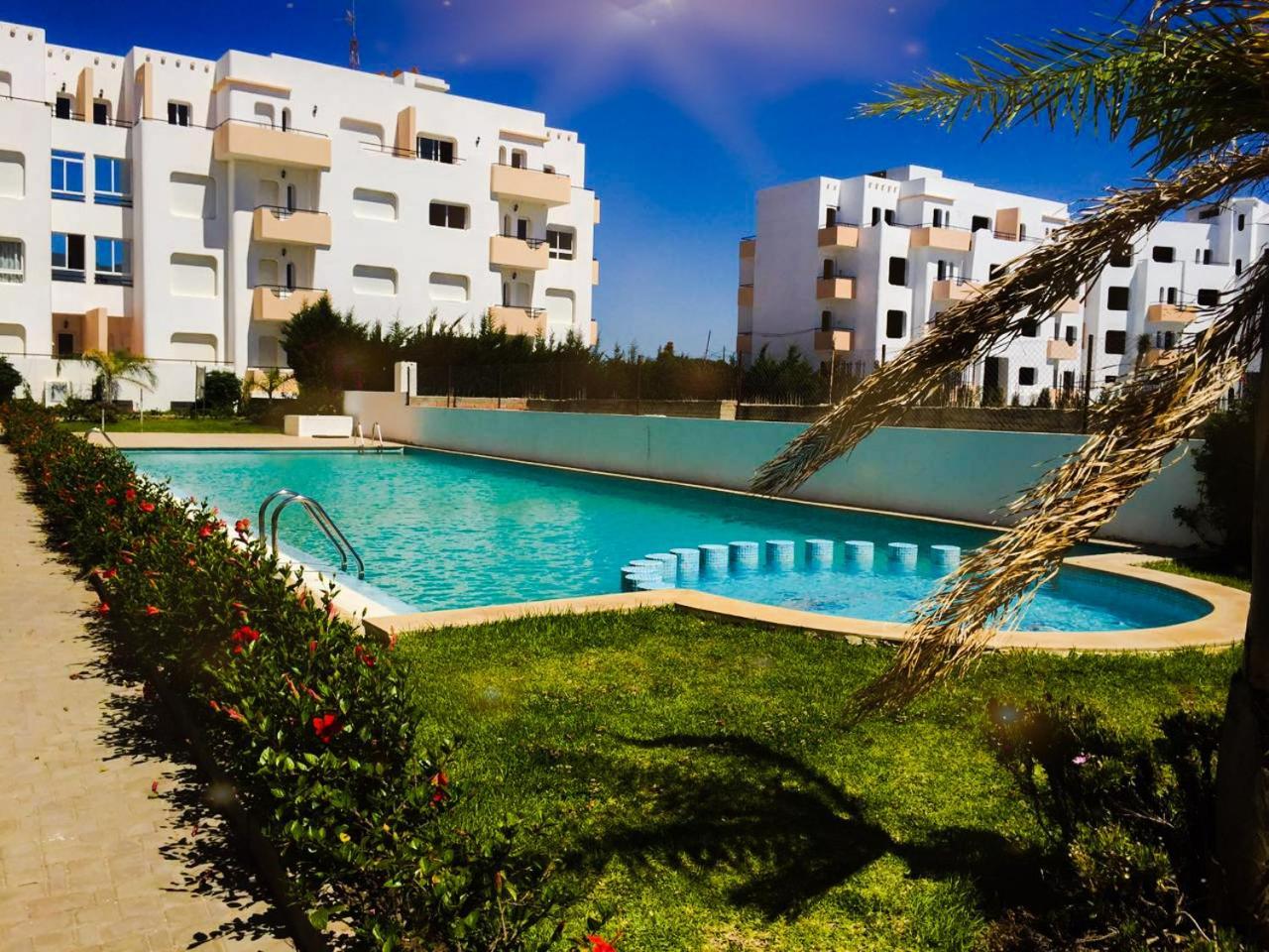 Nouveau, Residence Cap Spartel Avec Une Vue Sur Mer Tanger Exterior foto